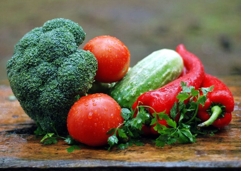 λαχανικά για προστατίτιδα
